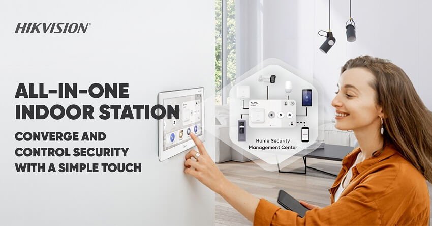 Hikvision introduces All-in-one Indoor Station for convergent security solutions