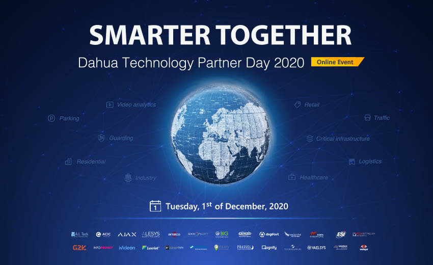 Dahua Technology to host online Partner Day 2020 with 26 technology partners