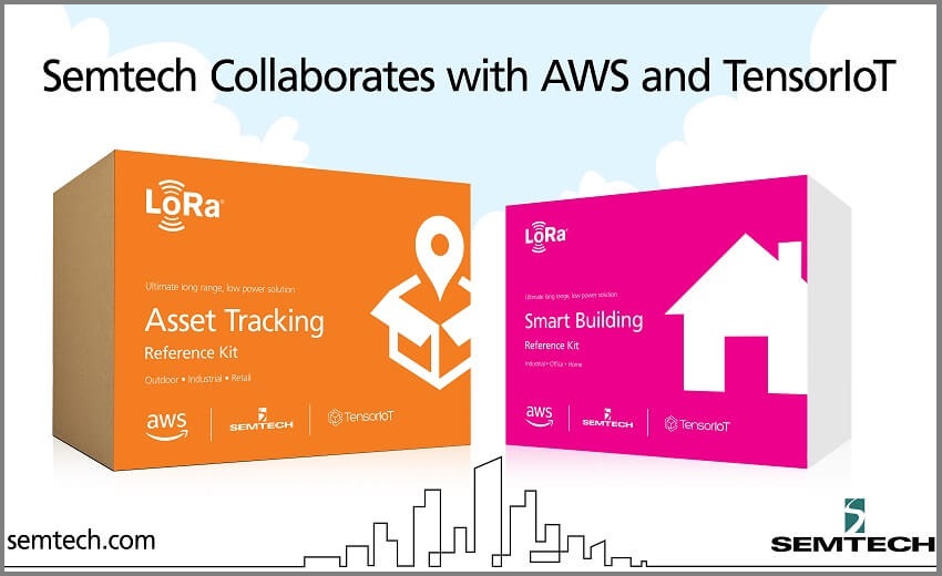 Semtech collaborates with AWS and TensorIoT to simplify IoT solution development