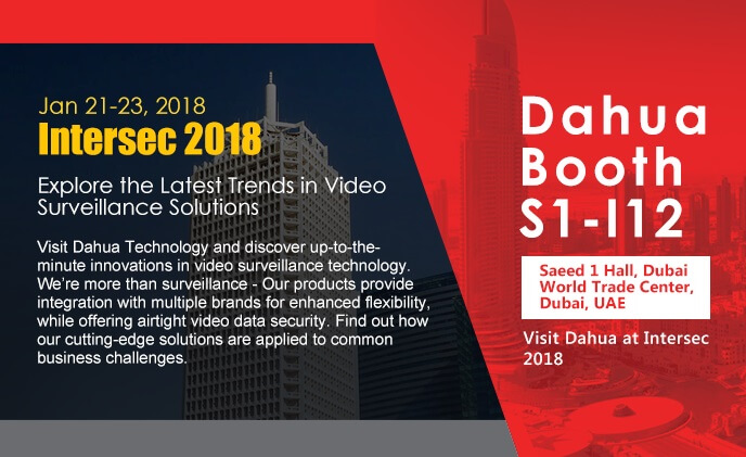 Visit Dahua at Intersec 2018