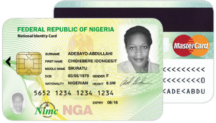  MasterCard adds financial services to Nigerian identity card program