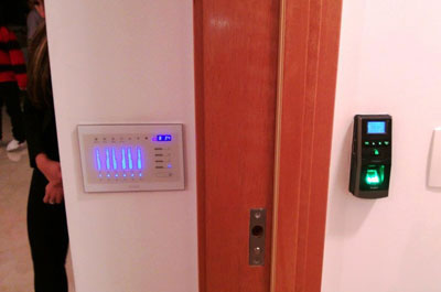 ZKTeco biometric access control integrated in luxury Sao Paulo residence