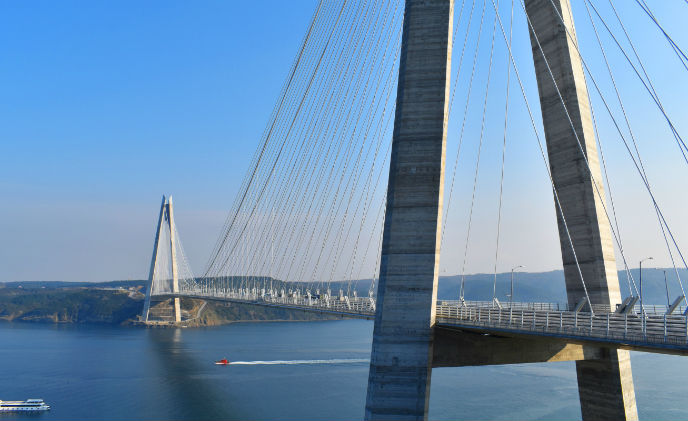 VDG Security provides video recording and display solution for Bosphorus Bridge