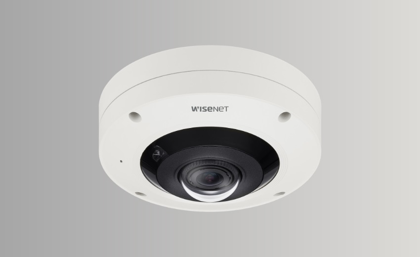 Hanwha Techwin's Wisenet 7 Fisheye camera offering  360° multi-directional monitoring