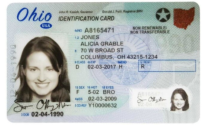 Veridos supplies highly-secure driver licenses and ID cards for Ohio