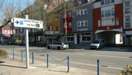 German city 'senses' vacant parking spaces