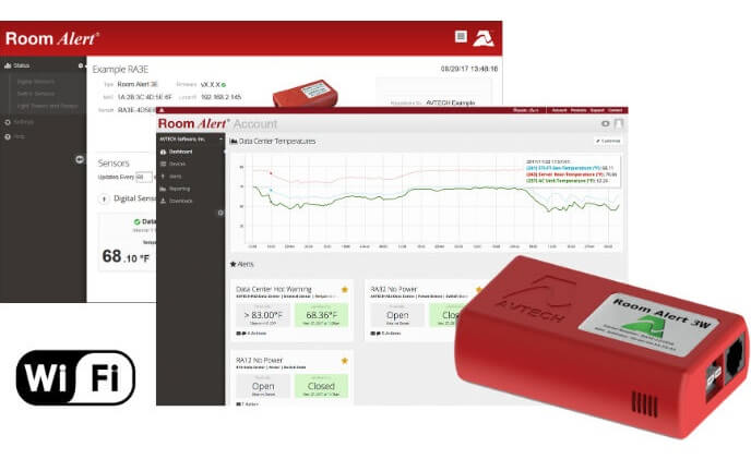 AVTECH announces release of Room Alert 3 Wi-Fi 2.0 firmware
