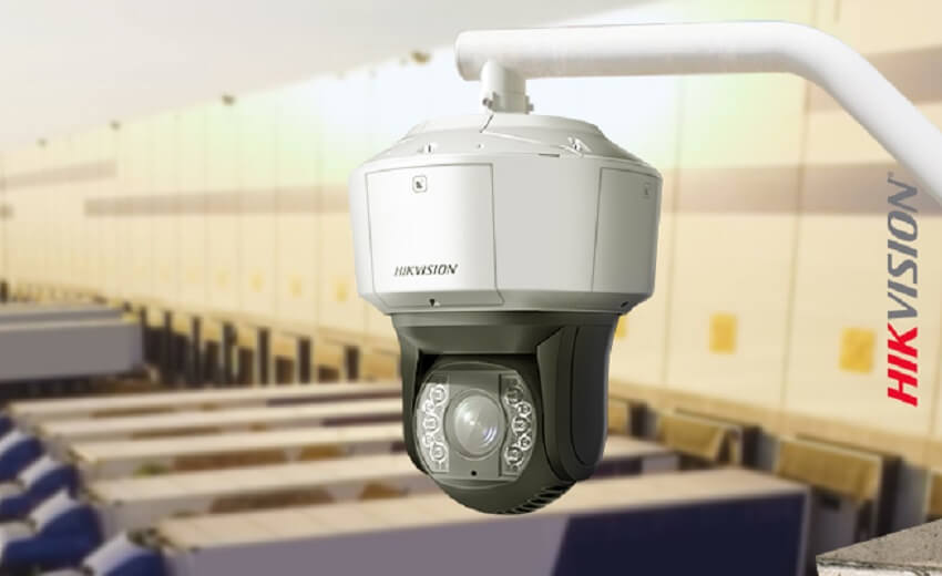 Hikvision 4MP radar PTZ camera with 40X optical zoom solves demanding perimeter surveillance challenges