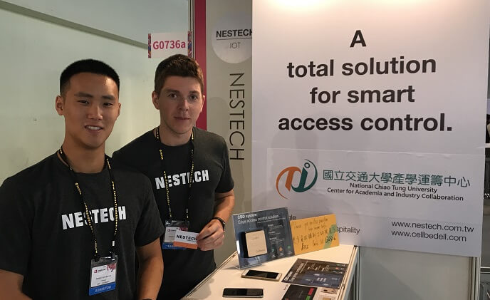 A smart access control solution targeted at hotels, Airbnb