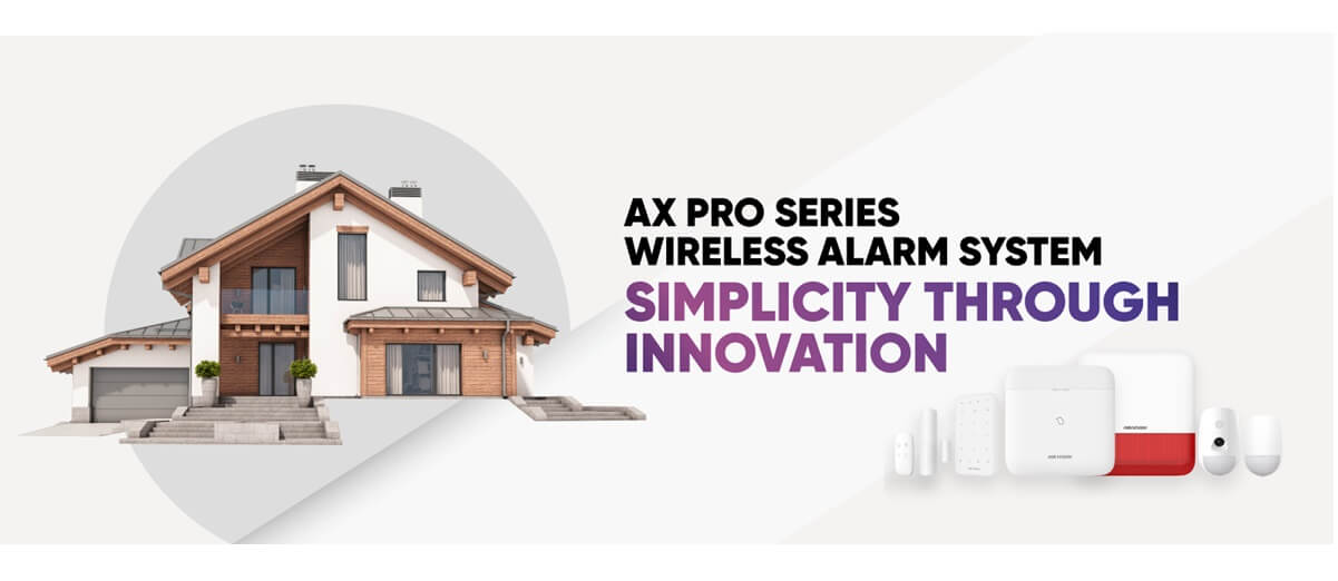 Hikvision AX PRO wireless alarm system: reliable intrusion detection