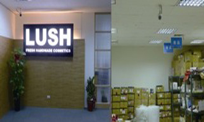 Handmade cosmetics specialist Lush gives Taiwan branch a facelift in logistics and security