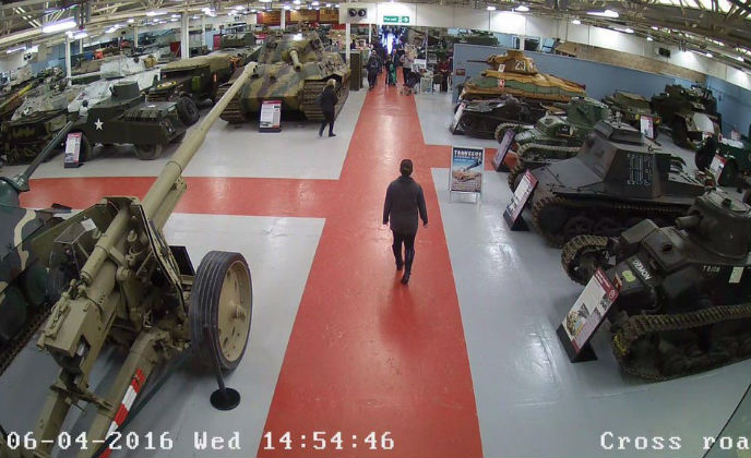 Hikvision's IP PTZ cameras secure The Tank Museum
