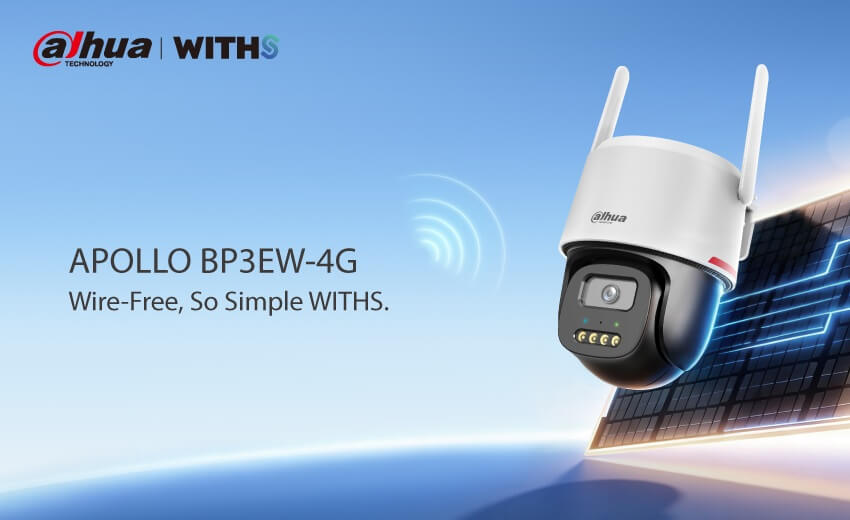 Dahua Technology introduces APOLLO BP3EW-4G to expand wire-free 4G security monitoring