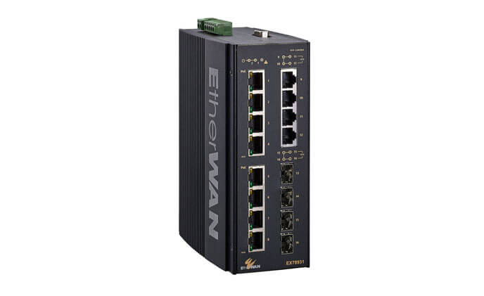 EtherWan Systems releases hardened managed gigabit PoE++ Switches