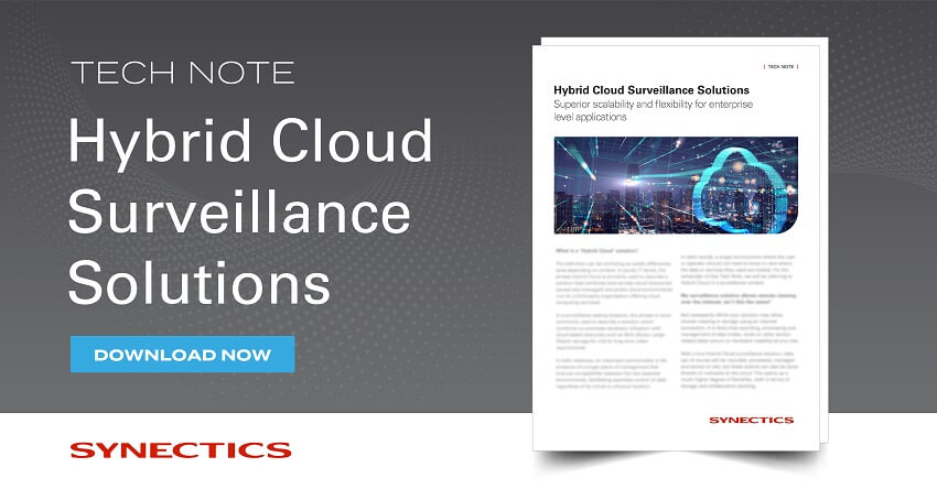 New guide released for enterprises considering cloud for their surveillance and security 