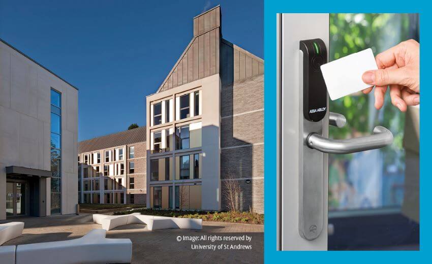 The right electronic access control for an education institution which is committed to sustainability