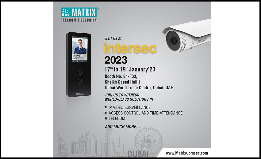 Matrix to present its security, telecom solutions at Intersec 2023