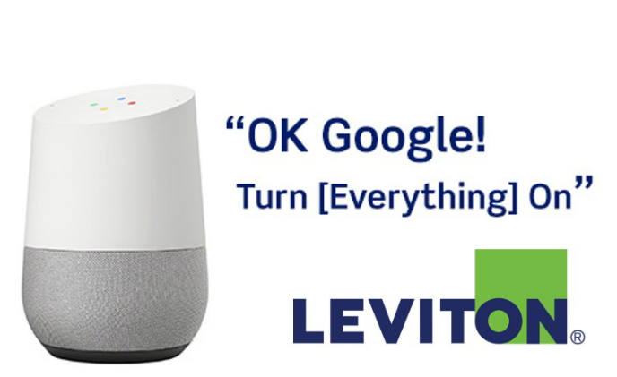 Leviton’s Decora Smart lighting products now support Google Assistant voice control
