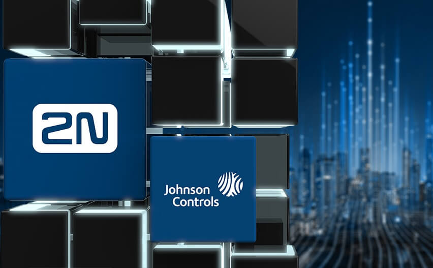 2N intercoms now fully compatible with the Johnson Controls C•CURE 9000 security system