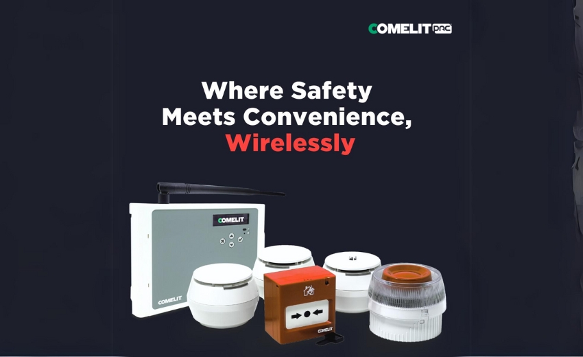 Comelit-PAC launches a new range of wireless fire alarm products