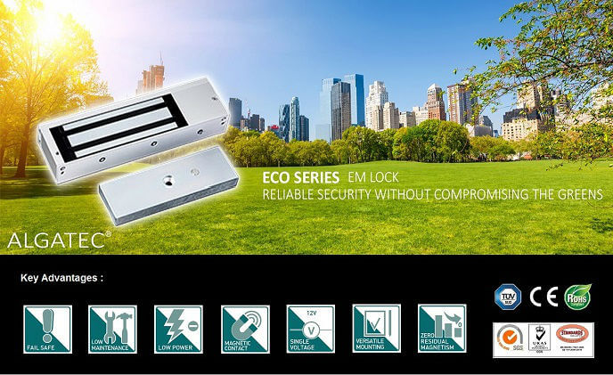 Algatec lock integrates security technology with eco-friendly design