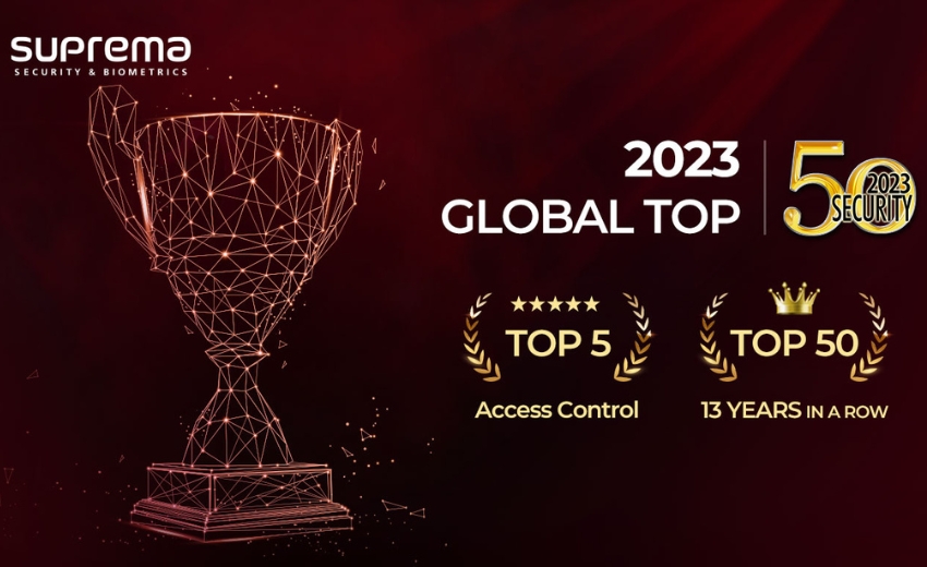 Suprema is selected as a ‘Top 50 Global Security Company’ for 13 consecutive years