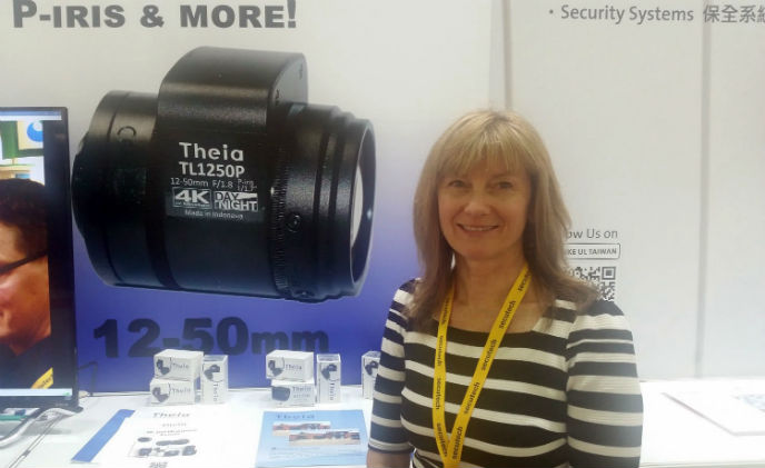 Theia showcases 4K family at Secutech 2017