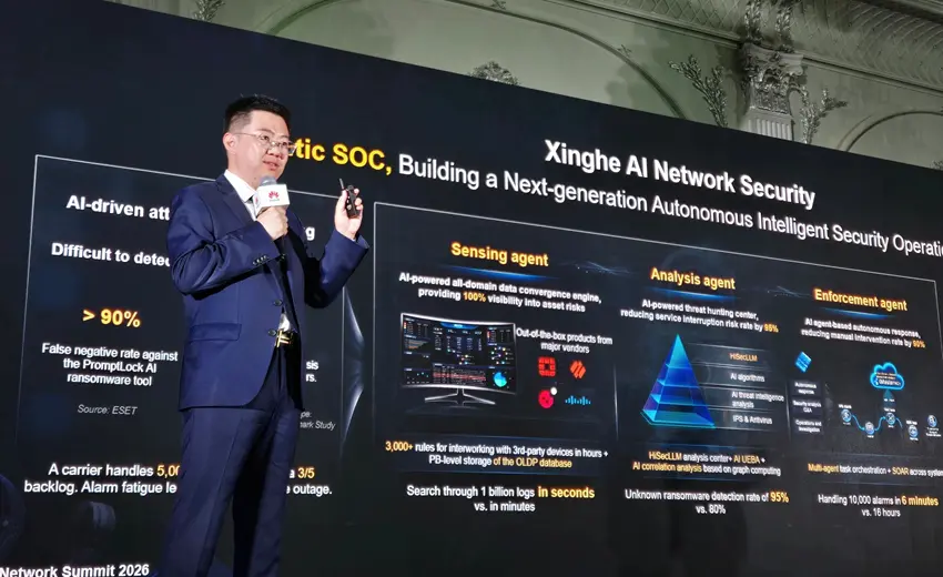 Huawei launches Xinghe AI Network Security Agentic SOC to build next-generation autonomous intelligent security operations
