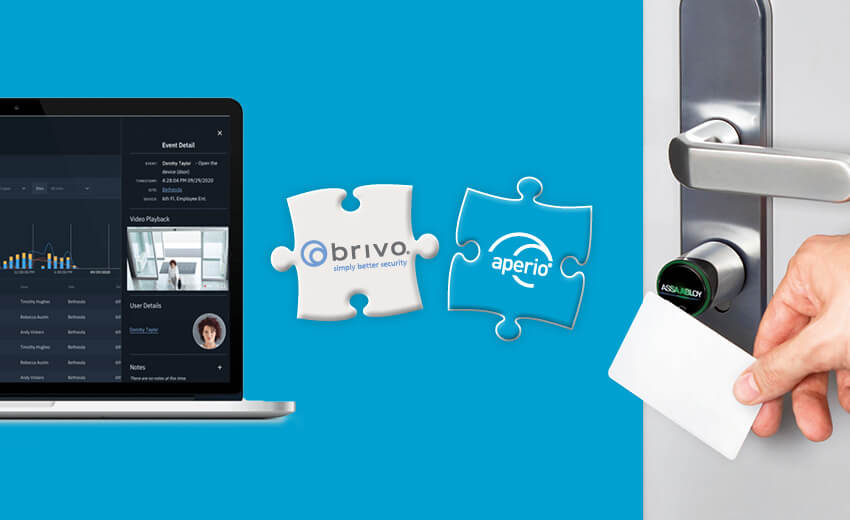 Extend control, reduce costs and improve security with Brivo Access and Aperio wireless locks