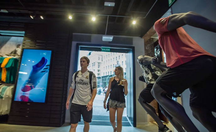 Adidas solved the conflict between security and design with Nedap
