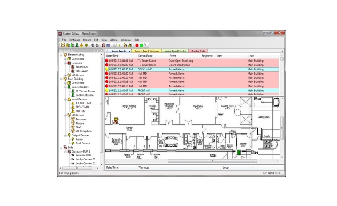 Galaxy Control Systems highlights System Galaxy software features 