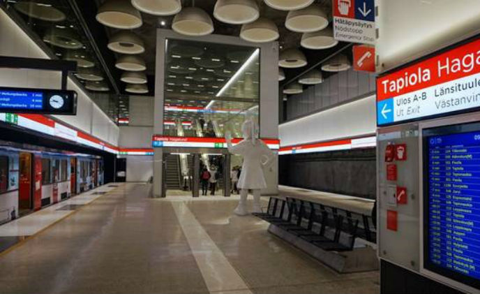 Bosch equips Helsinki Metro with public address and voice evacuation system