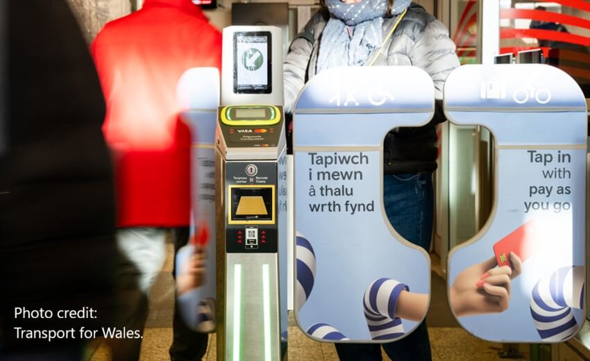 Digital gates and contactless payments are transforming Welsh rail