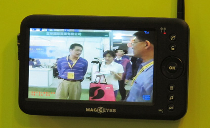 [SMAhome Int'l Exhibition] B&B video door phone equipped with 7-inch TFT 
