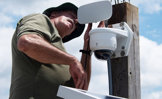 Charleston Harbor's Pelicam uses Vicon's cruiser camera for observation