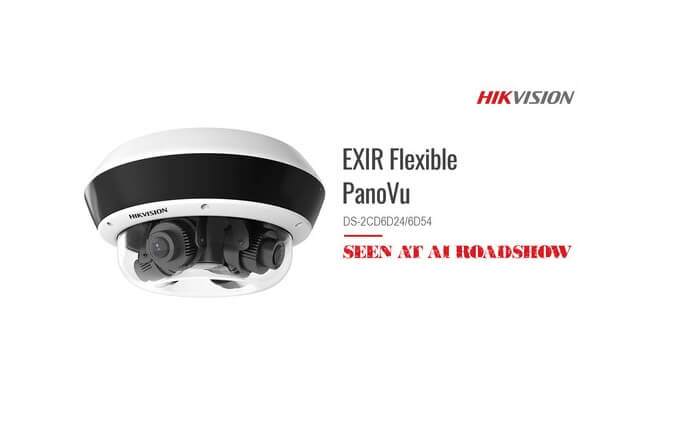 Hikvision EXIR PanoVu gives maximum flexibility to cater for all applications