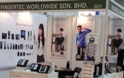 [Secutech 2014] FingerTec introduces FaceID 4d modal