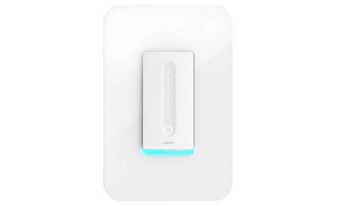 Wemo’s smart light dimmer now compatible with Apple HomeKit 