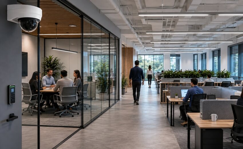Optimizing corporate space with security amid hybrid, hot desking trends