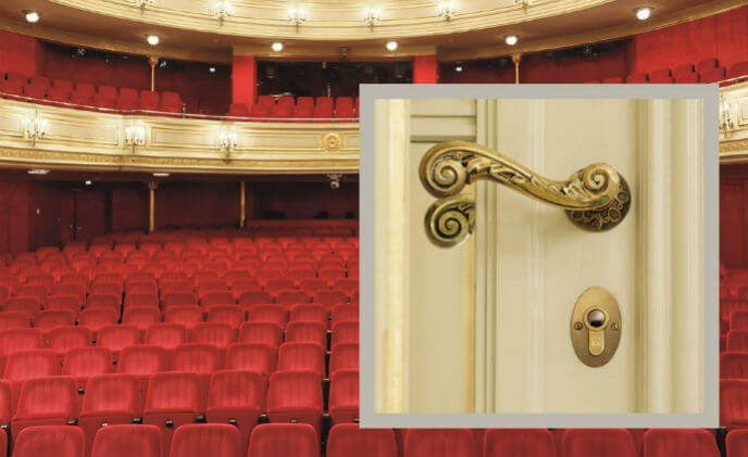 Deutsches Theater protected by ASSA ABLOY CLIQ access control 