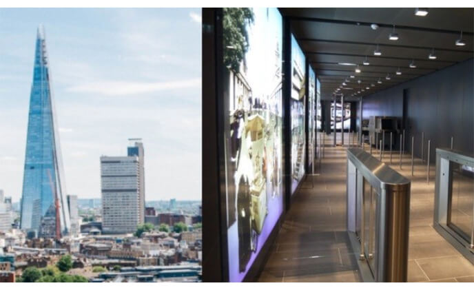 MRC350 helps Gunnebo improve visitor experience at the shard