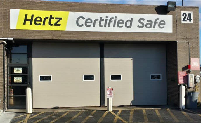 ASSA ABLOY provides modern door solutions for Hertz