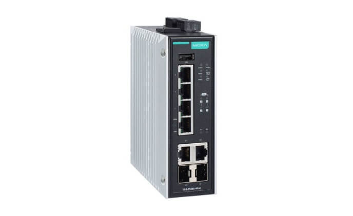 Moxa releases 60 W PoE switches to power IP cameras in harsh environments