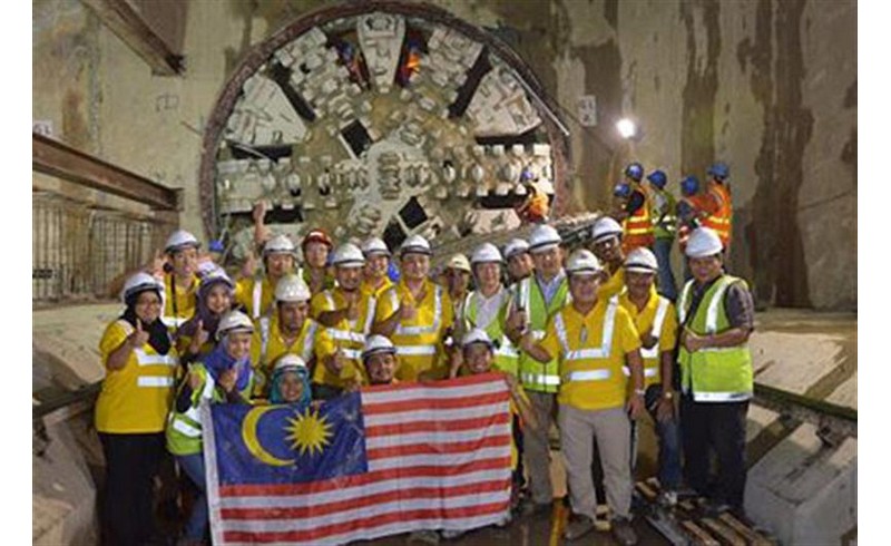 Malaysia: Sungai Buloh-Kajang MRT project nearly 40% complete