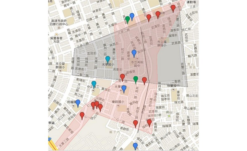 Multiple contingency events following gas blast in Kaohsiung