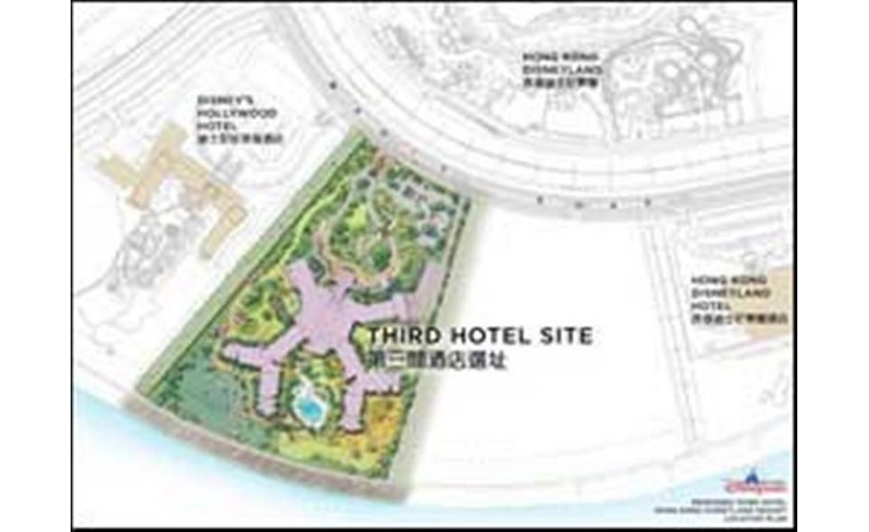 Hong Kong Disneyland will have its third hotel by 2017