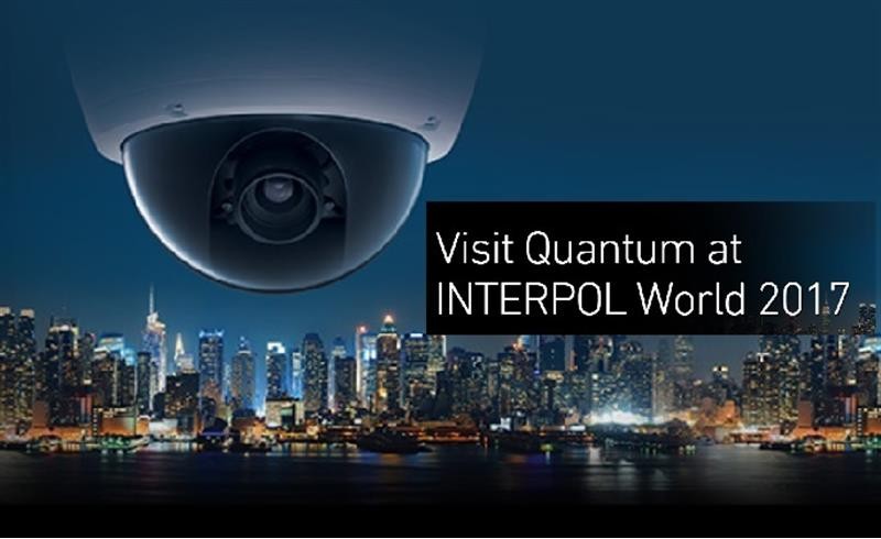 Quantum to highlight data management solutions at INTERPOL World 2017