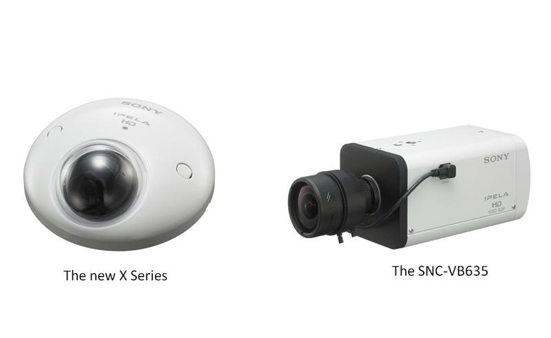 Sony announced 4 new network cameras featuring IPELA ENGINE EX