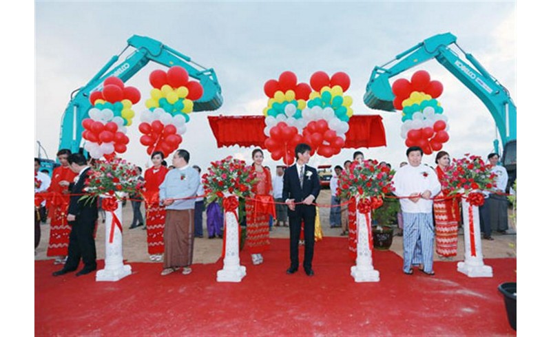 Thilawa economic zone breaks ground in Myanmar