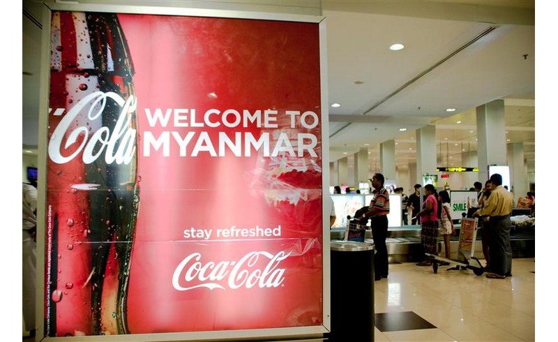 Coca-Cola plans more factories in Myanmar